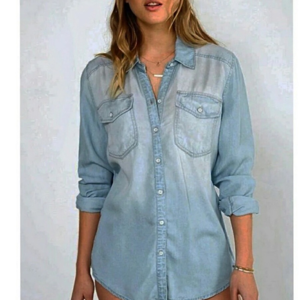 BDG denim button down size xs